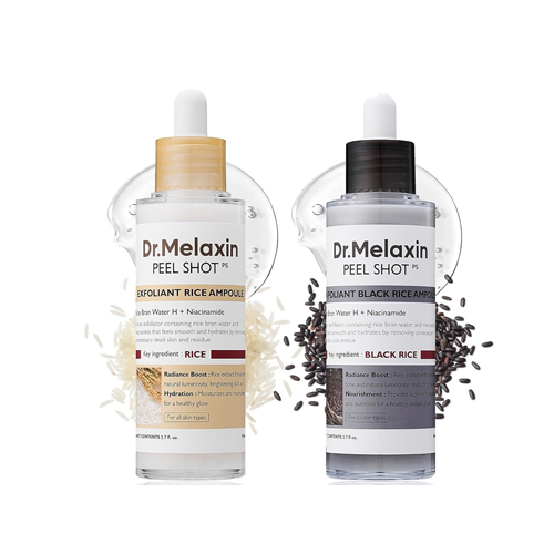Dr.Melaxin Peel Shot Exfoliant Black Rice Ampoule